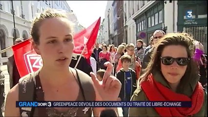 Greenpeace : action coup de poing anti-Tafta