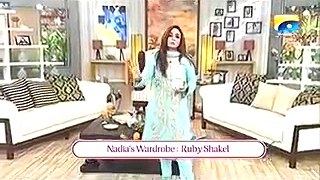 Nadia Khan Show 2ND May 2016 ON Geo Tv Part 1