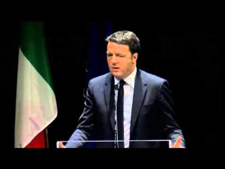 Firenze - Intervento del Presidente Renzi  (02.05.16)