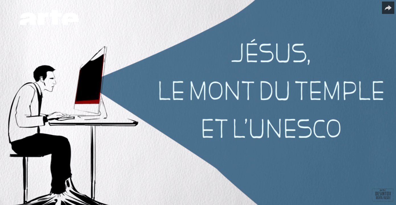 Jésus, le Mont du Temple et l'UNESCO - DESINTOX - 02/05/2016