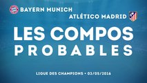 Bayern Munich - Atlético Madrid : les compos probables !