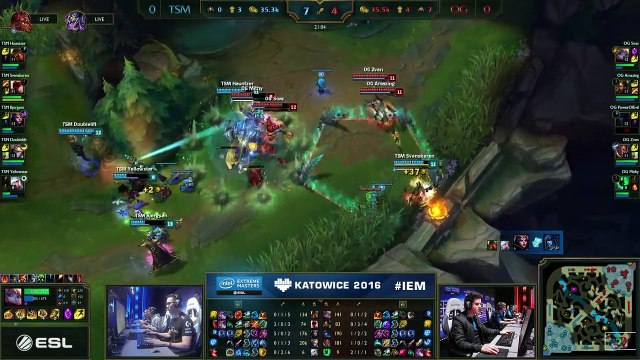 TSM vs OG Highlights Game 1 IEM 10 Katowice World Championship Group A Team Solo Mid vs Or