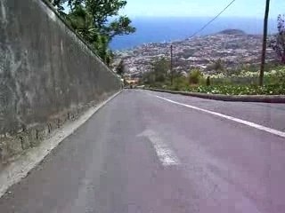Descente du jardin en Luge 1/2