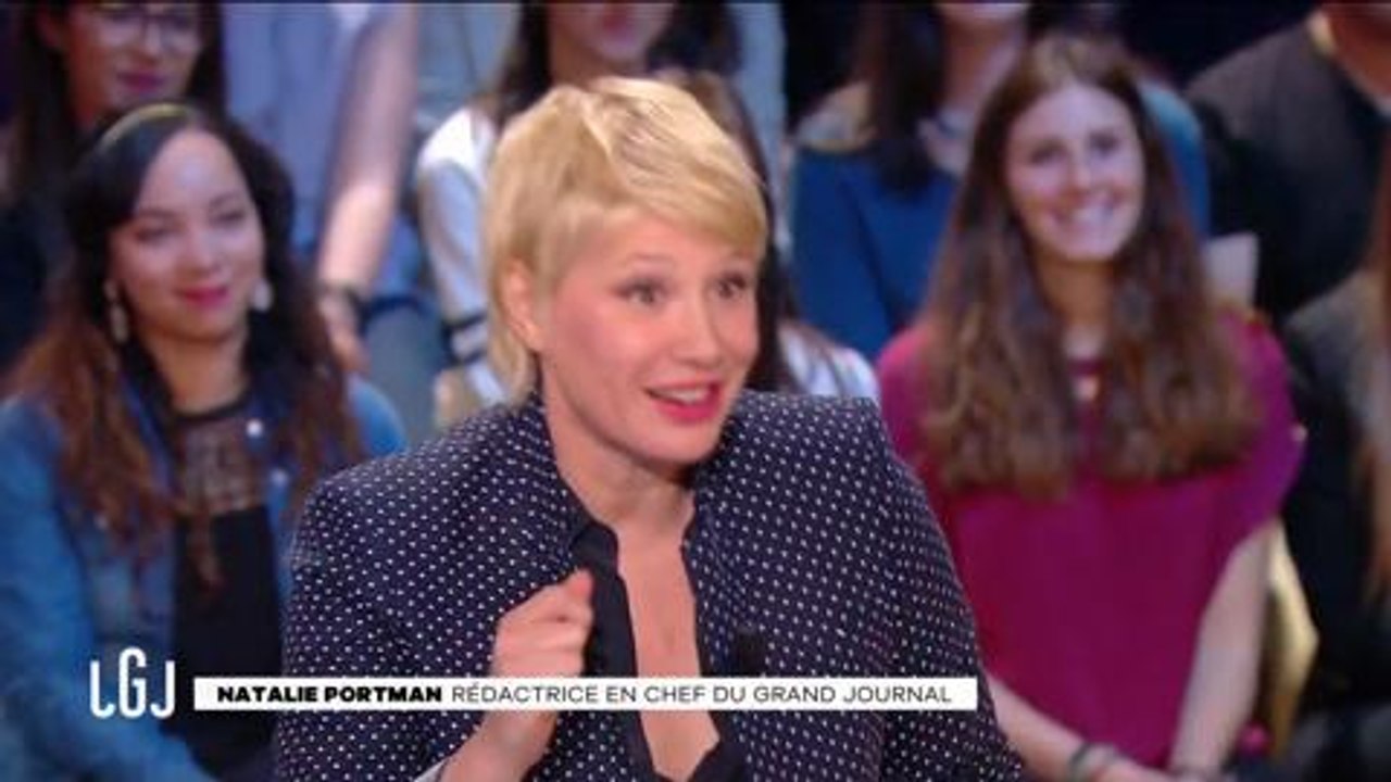 Natalie Portman gênée à l'idée de dire un gros mot dans "Le Grand Journal"