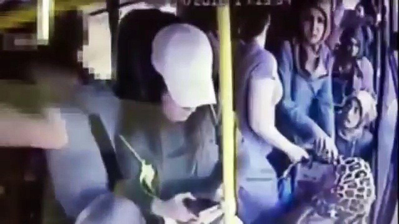 Bus Full Of Woman 'Turn On Crotch Presser'..