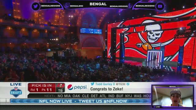 A Giants Fan's Live Reaction to The New York Giants Drafting Eli Apple (explicit)