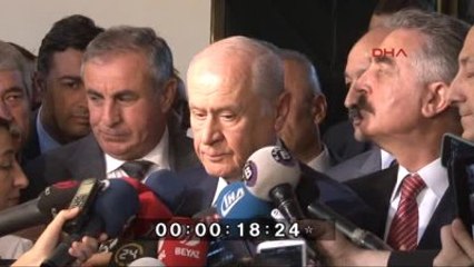 MHP Genel Başkanı Bahçeli, Grup Toplantısının Ardından Gazetecilerin Sorularını Yanıtladı