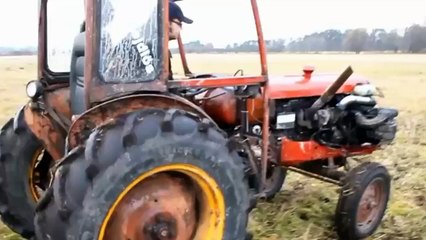 What happens if the tractor Ferrari engine installed
