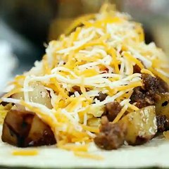 Frozen breakfast burritos