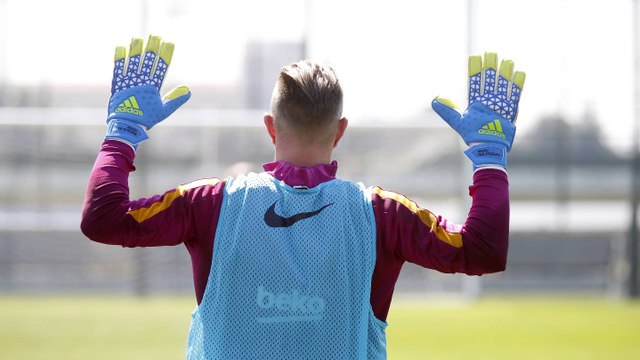 FC Barcelona training session: Preparations begin for the derby with Espanyol