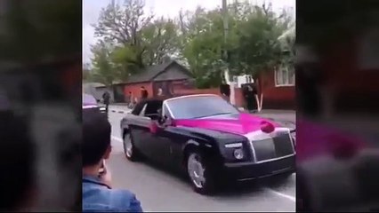 Le cortège de mariage Tchétchène le plus luxueux au monde