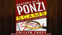 FAVORIT BOOK   Anatomy of a Ponzi Scams Past and Present  FREE BOOOK ONLINE