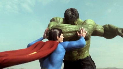 Superman vs Hulk - The Fight (Part 2)