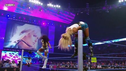 Smackdown LayCool vs Kelly Kelly & Tiffany 2010