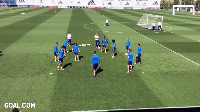 Cristiano Ronaldo pulls off a fancy trick and then does his best supervillai