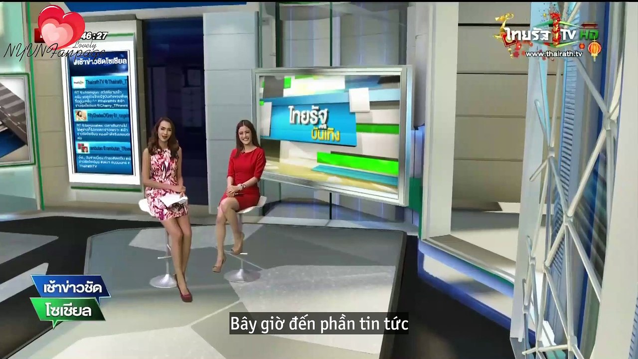 [vietsub] Nadech Yaya ngọt ngào xuyên mạng xã hội 16.02.14
