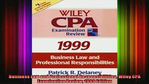 READ book  Business Law and Professional Responsibilities Wiley CPA Examination Review 1999 Edition  FREE BOOOK ONLINE