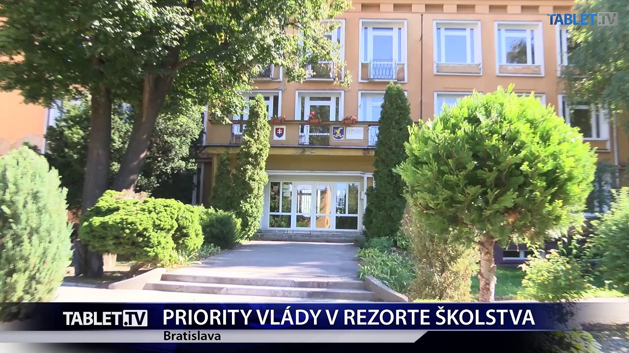 Reforma vzdelávania je jednou z priorít vlády v rezorte školstva