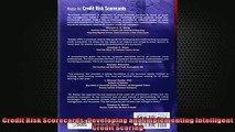 READ THE NEW BOOK   Credit Risk Scorecards Developing and Implementing Intelligent Credit Scoring  FREE BOOOK ONLINE