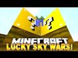 Minecraft Lucky Block Skywars #1 -  Goed Begin!  -