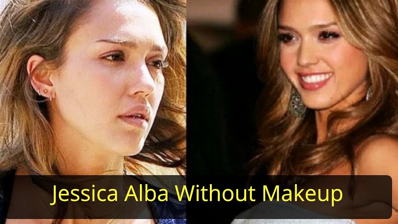Jessica Alba Without Makeup - Celebrity Without Makeup