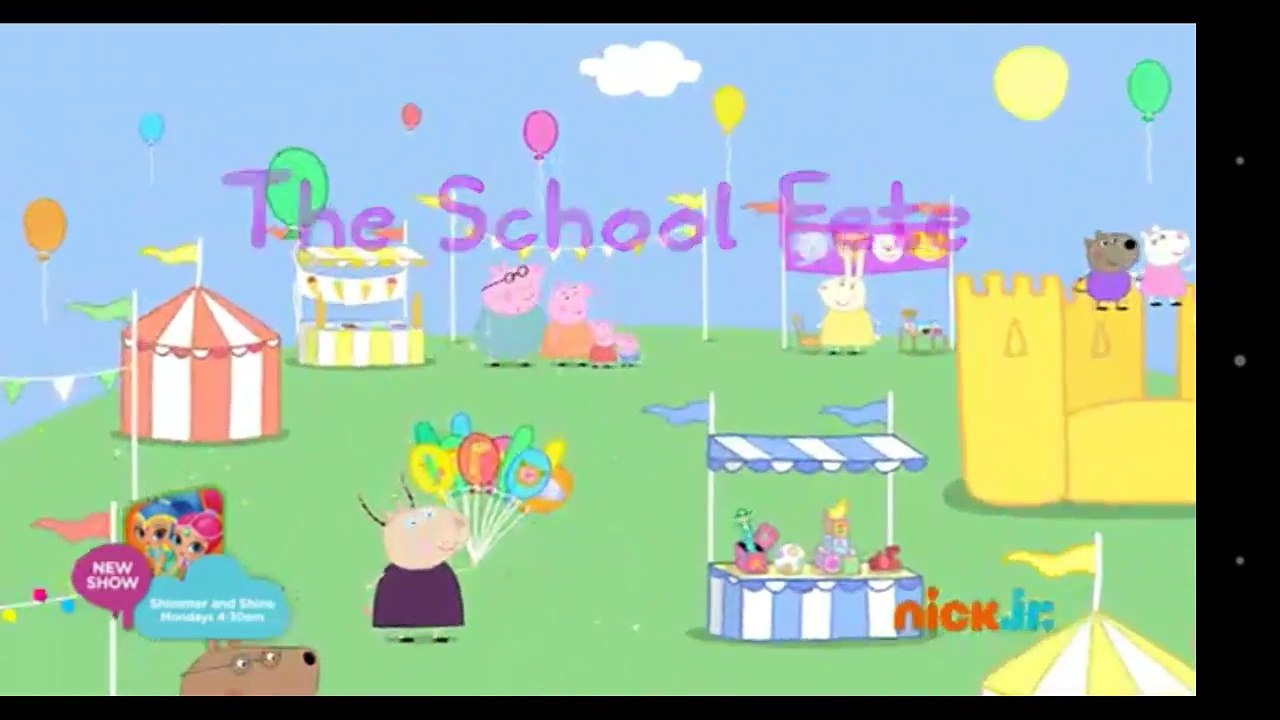 Peppa pig - the school fete