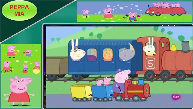Peppa La Cerdita en Español Nuevos capitulos 2015 | 4x20 Peppa Pig El Tren Del Abuelo Pig Al Rescate
