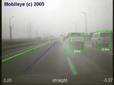 Mobileye Collision Prevention Systems working while raining