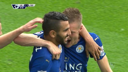 Best of but Leicester - Riyad Mahrez enroulé petit filet face à Tottenham