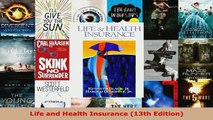 PDF  Life and Health Insurance 13th Edition Read Full Ebook