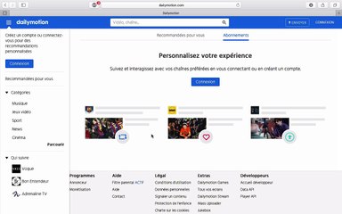 Suivre la Chaine Dailymotion EPSROUEN