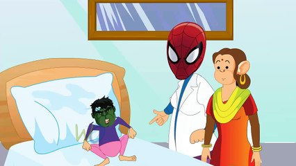 Five Little Monkeys Jumping On The Bed Nursery Rhyme - Kids Songs - 3D English Rhymes for