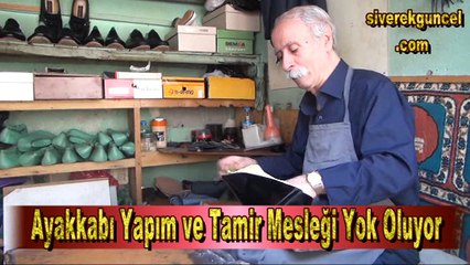 Ayakkabı Yapımı ve Tamir Mesleği Teknolojiye Yeniliyor