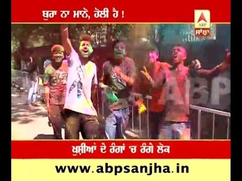 Holi celeberations !