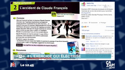 Le décès de Claude François étudié par des classes de 3e ?