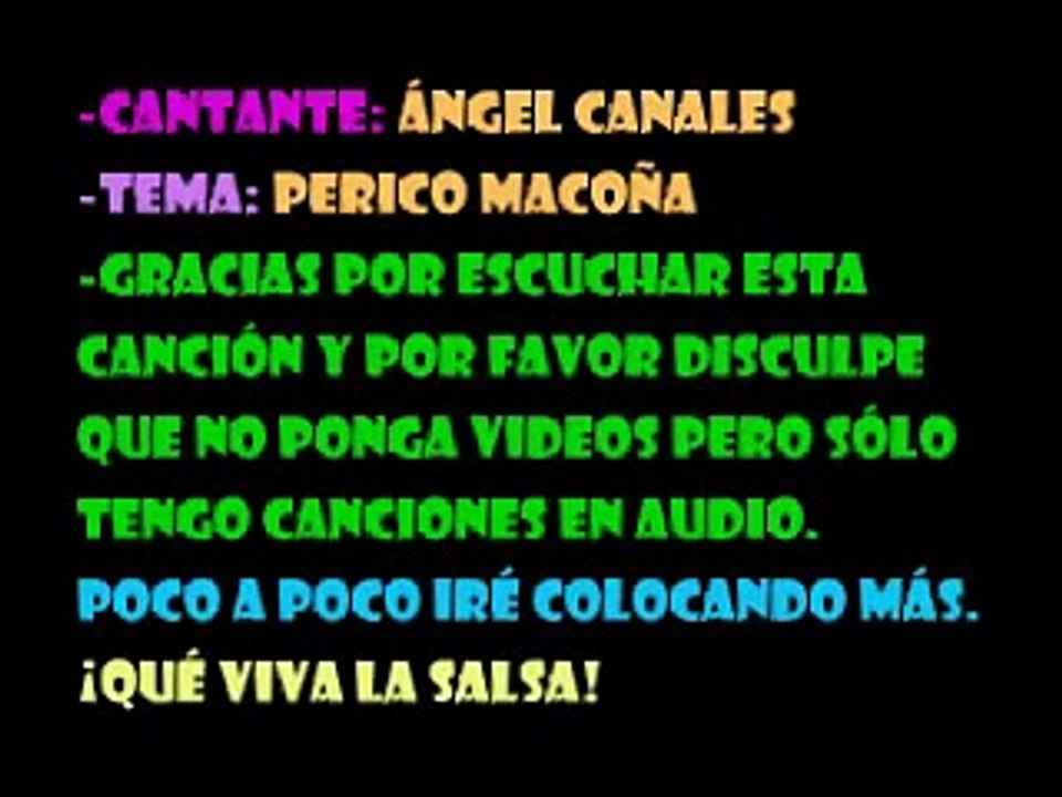 Ángel Canales Perico Macoña