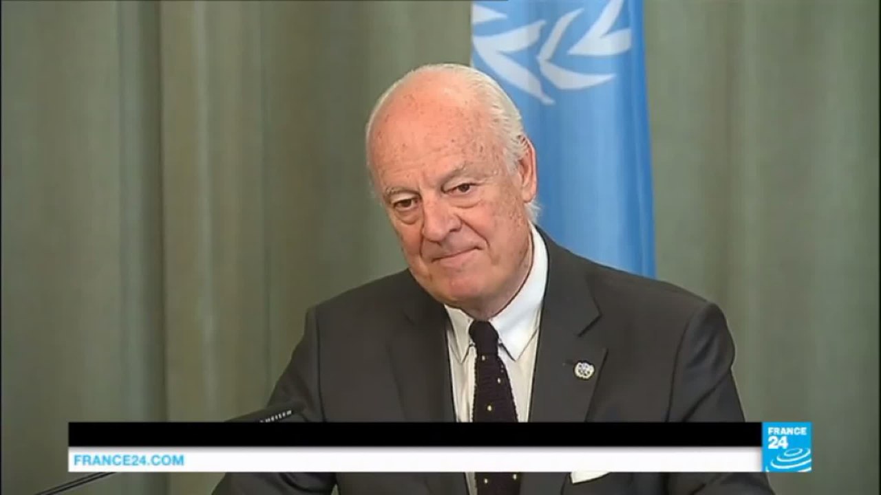 War in Syria: UN envoy de Mistura in Moscow for talks to salvage truce