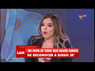 Dalma habla de Claudia Villafañe