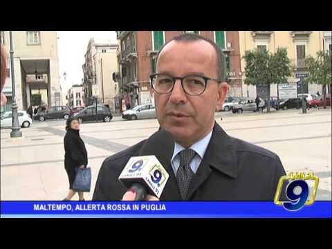 Maltempo, allerta rossa in Puglia