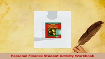Read  Personal Finance Student Activity Workbook Ebook Free