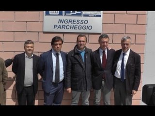 Napoli - Nuovo parcheggio multipiano a Bagnoli (02.05.16)