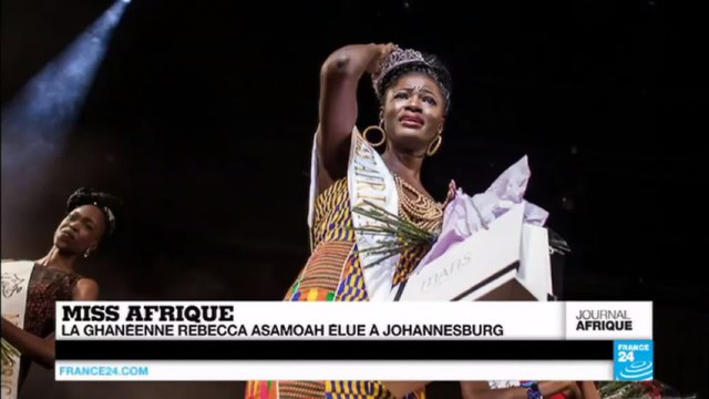MISS AFRIQUE - La Ghanéenne Rebecca Asamoah élue 1ère Miss Afrique de l'histoire