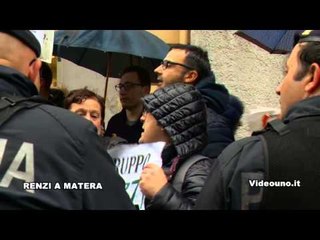 Renzi a Matera forestale