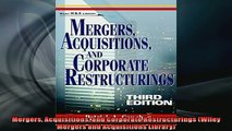READ book  Mergers Acquisitions and Corporate Restructurings Wiley Mergers and Acquisitions Library READ ONLINE