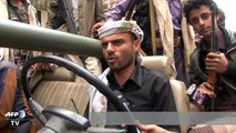 القوات الموالية للحكومة اليمنية تقصف مواقع الحوثيين في تعز