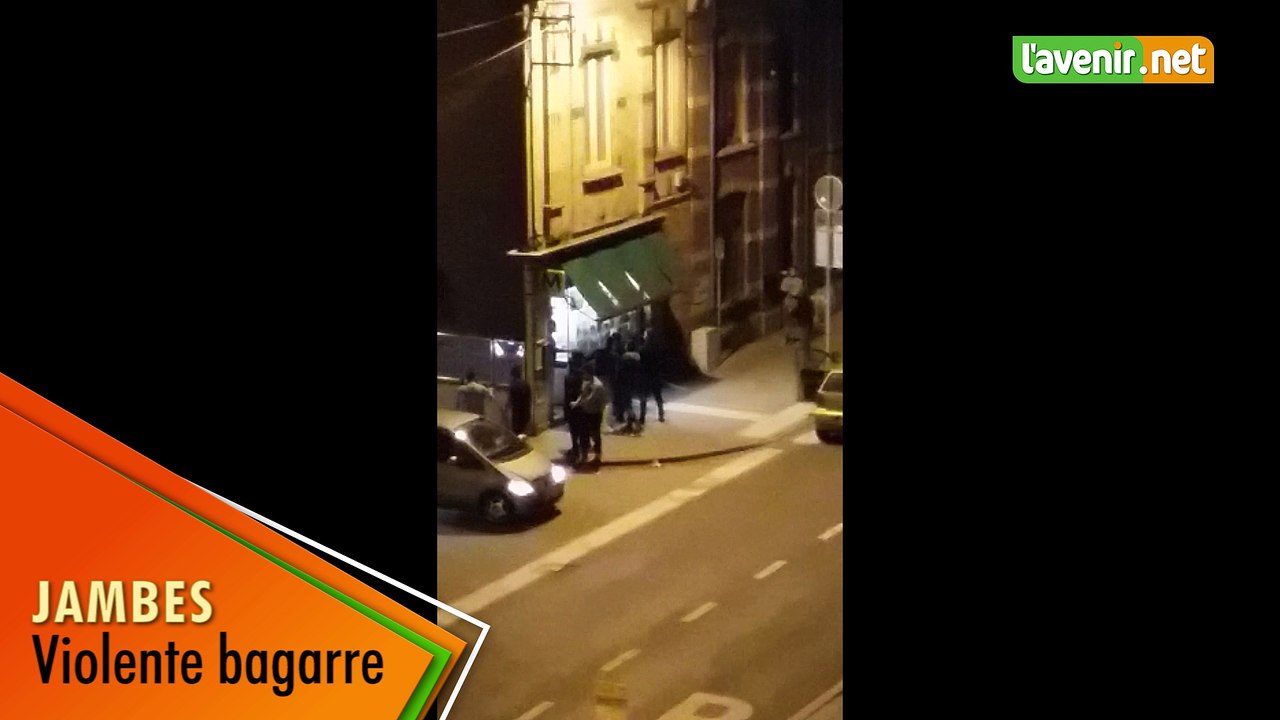 Violente bagarre à Jambes