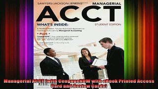 FAVORIT BOOK   Managerial ACCT with CengageNOW with eBook Printed Access Card and Review Cards  FREE BOOOK ONLINE