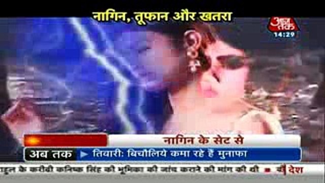 Naagin Colorstv Ritik Shivanya Par Toofanon ki baarish May 2016