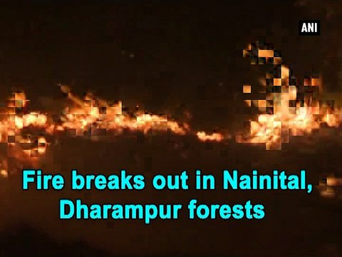 Fire breaks out in Nainital, Dharampur forests