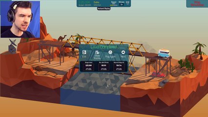 MONSTER TRUCK BALLOON JUMP! | Poly Bridge #2